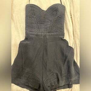 Parker Black Romper